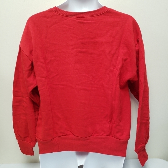 Disney Mickey Mouse Christmas Holiday Sweatshirt Size Medium NWOT Jerry Leigh - Picture 2 of 5